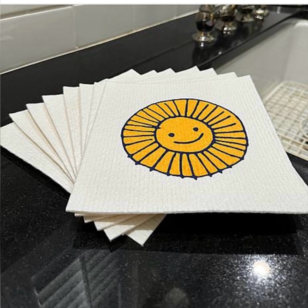 Beekman 1802 Happy Place Sponge Cloths - Picture 5 of 5